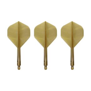 Misaladejuegos Plumas Condor Axe Standard Metallic Gold L 33.5mm 3 Uds. - Imagen 3