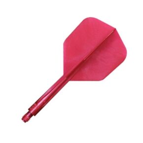 Misaladejuegos Plumas Condor Axe Shape Metallic Rojo L 33.5mm 3 Uds.