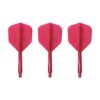 Misaladejuegos Plumas Condor Axe Shape Metallic Rojo L 33.5mm 3 Uds. - Imagen 3