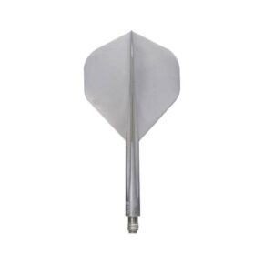 Misaladejuegos Plumas Condor Axe Standard Metallic Pearl Silver S 21.5mm 3 Uds. - Imagen 2