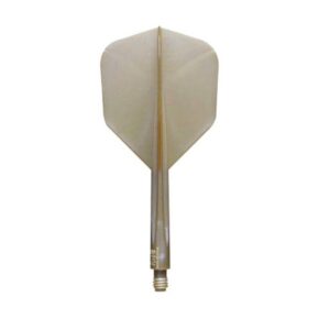 Misaladejuegos Plumas Condor Axe Shape Metallic Champagne Gold S 21.5mm 3 Uds. - Imagen 2