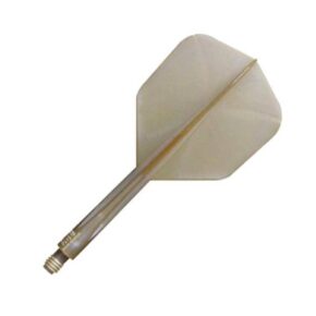 Misaladejuegos Plumas Condor Axe Shape Metallic Champagne Gold S 21.5mm 3 Uds.