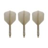 Misaladejuegos Plumas Condor Axe Shape Metallic Champagne Gold L 33.5mm 3 Uds. - Imagen 3