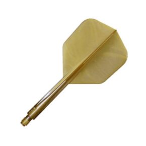 Misaladejuegos Plumas Condor Axe Shape Metallic Gold M 27.5mm 3 Uds.