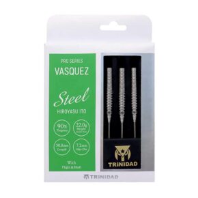 Misaladejuegos Dardos Trinidad Darts Vasquez Hiroyasu Ito Steel 22.0g 90% - Imagen 6