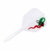 Misaladejuegos Plumas Condor Axe White Shape Red Crown Jose Marques M 27.5mm 3 Uds.