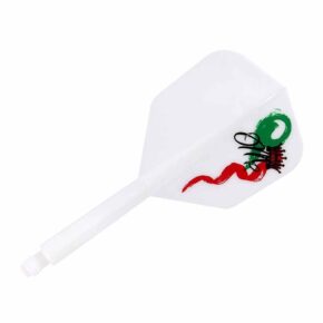 Misaladejuegos Plumas Condor Axe White Shape Red Crown Jose Marques M 27.5mm 3 Uds.