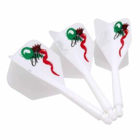 Misaladejuegos Plumas Condor Axe White Shape Red Crown Jose Marques L 33.5mm 3 Uds. - Imagen 2