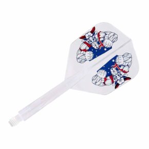 Misaladejuegos Plumas Condor Axe Shape The Bull Clear M 27.5mm 3uds.