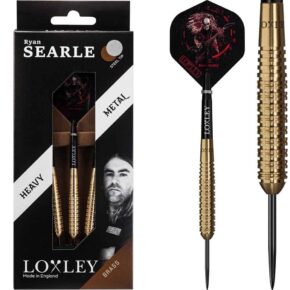Misaladejuegos Dardos Loxley Darts Ryan Searle Brass 16g % Punta Acero