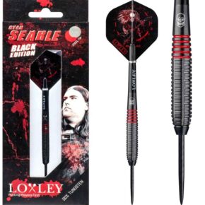 Misaladejuegos Dardos Loxley Darts Ryan Searle Black 23g 90% Punta Acero