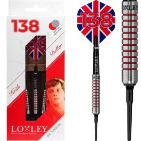 Misaladejuegos Dardos Loxley Darts Keith Deller 17g 90% Punta Plastico