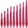 Misaladejuegos Cañas Fit Shaft Gear Normal Spining Rosa (Giratoria) Talla 2