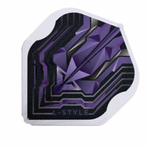 Misaladejuegos Plumas Champagne Flights Standard L1 EZ Origin Series Morada sL1EZ- Origin  Series-PU - Imagen 2