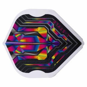 Misaladejuegos Plumas Champagne Flights Standard L1 EZ Origin Series Arcoiris sL1EZ- Origin  Series- RNBW - Imagen 3