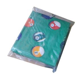 Misaladejuegos Funda Billar Diseño Bolas Billar 8 pies