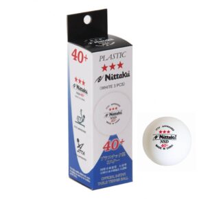 Misaladejuegos Bola Ping Pong Nittaku  Three Star 40 + *** 3 unit. 550811 NB-1401