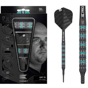Misaladejuegos Dardos Target Robb Cross Black Edition Sp 18g Punta Plastico 210310 - Imagen 5