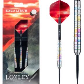 Misaladejuegos Dardos Loxley Darts Excalibur 22g 90% Punta Acero