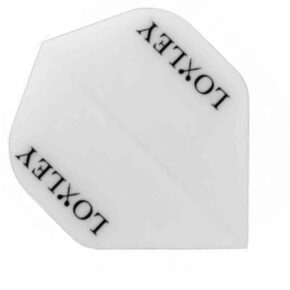 Misaladejuegos Plumas Loxley  Darts Blanca Logo Estandar no2 - Imagen 2