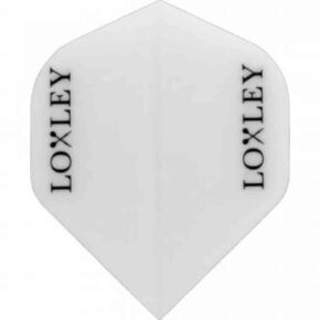 Misaladejuegos Plumas Loxley  Darts Blanca Logo Estandar no2