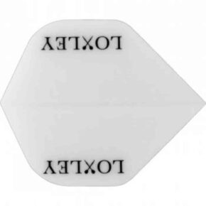 Misaladejuegos Plumas Loxley  Darts Blanca Logo Estandar no2 - Imagen 3