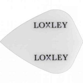 Misaladejuegos Plumas Loxley  Darts Blanca Logo Kite - Imagen 2