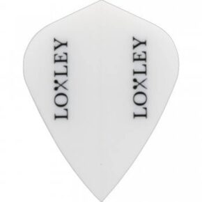 Misaladejuegos Plumas Loxley  Darts Blanca Logo Kite