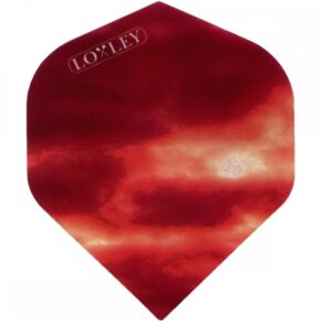 Misaladejuegos Plumas Loxley Darts Cloud Rojo Estandar no2