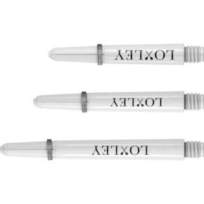 Misaladejuegos Cañas Nylon Loxley Darts Blanca Corta 34mm - Imagen 2