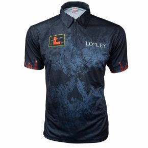 Misaladejuegos Camiseta Loxley Darts Ryan Searle Heavy Metal Phase 2 Talla XXL - Imagen 2