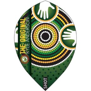Misaladejuegos Plumas Shot Darts Kyle Anderson Battler Ovalada SH-SF3206