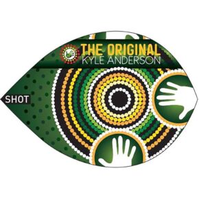Misaladejuegos Plumas Shot Darts Kyle Anderson Battler Ovalada SH-SF3206 - Imagen 3
