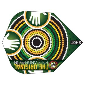 Misaladejuegos Plumas Shot Darts Kyle Anderson Battler Shape no6 SH-SF3205 - Imagen 2