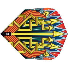 Misaladejuegos Plumas Shot Darts Branded Roman Empire Legion Shape nº6 SH-SF6669 - Imagen 2