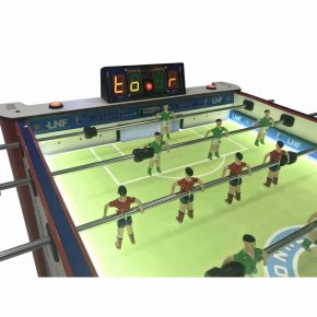 Misaladejuegos Futbolin Presas LNF Hobby Con Luz Con Marcador - Imagen 3