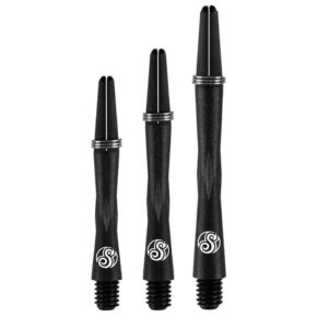 Misaladejuegos Cañas Shot Darts Tao Carbon Shaft Negro Intermedia 37.5mm SH-SM3686I