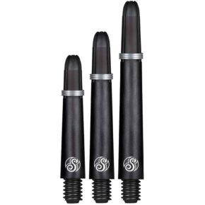 Misaladejuegos Cañas Shot Darts Koi Carbon Shaft Negro Larga 45mm SH-SM3703/M