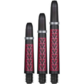 Misaladejuegos Cañas Shot Darts Koy Carbon Pakati Roja Larga 48mm SH-SM3708/M