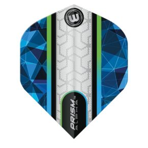 Misaladejuegos Plumas Winmau Darts Standard Prism Alpha White Blue 6915.196