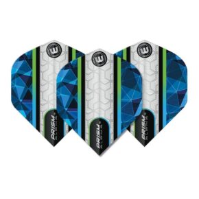 Misaladejuegos Plumas Winmau Darts Standard Prism Alpha White Blue 6915.196 - Imagen 3
