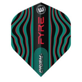 Misaladejuegos Plumas Winmau Darts Standard Prism Alpha Black Turquoise Red 6915.708