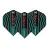 Misaladejuegos Plumas Winmau Darts Standard Prism Alpha Black Turquoise Red 6915.708 - Imagen 3