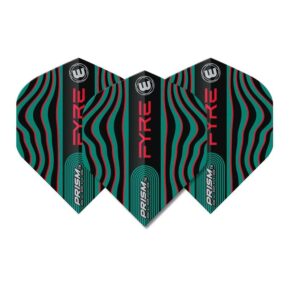 Misaladejuegos Plumas Winmau Darts Standard Prism Alpha Black Turquoise Red 6915.708 - Imagen 3
