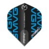 Misaladejuegos Plumas Winmau Darts Standard Prism Delta MVG Black Blue Logo 6915.244