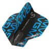 Misaladejuegos Plumas Winmau Darts Standard Prism Delta MVG Black Blue Logo 6915.244 - Imagen 2
