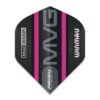 Misaladejuegos Plumas Winmau Darts Standard Prism Alpha MVG Black Purple Logo Stripe 6915.716