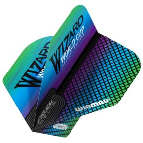 Misaladejuegos Plumas Winmau Darts Standard Prism Delta Wizard Rainbow 6915.253 - Imagen 2