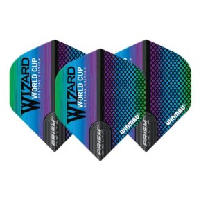 Misaladejuegos Plumas Winmau Darts Standard Prism Delta Wizard Rainbow 6915.253 - Imagen 3