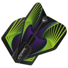 Misaladejuegos Plumas Winmau Darts Standard Prism Delta Green Purple 6915.242 - Imagen 2